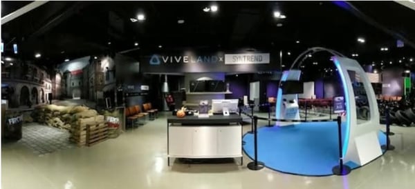 Opened in October 2016, Viveland Taipei is a themed VRcade in a high tech shopping center. Weeks later, Vive opened another pilot center in Shenzen, China.