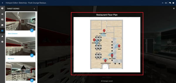 Changing cones positions in Yulio Hotspot Editor