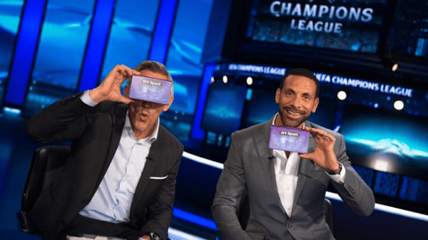 The Champions League Final VR experience was free. Pho