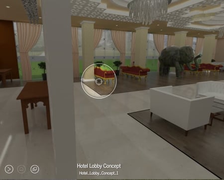 Yulio Spotlight Feature for guiding your VR presentation