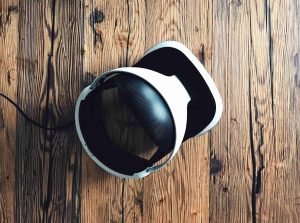 Tethered VR headset