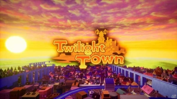 A glimpse of Twilight Town