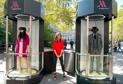 Marriott’s Teleporter appeared in several US cities