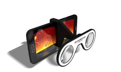 The Homido Mini is a pair of folding glasses that clips onto any phone and provides a great viewing experience. A winner in our VR headset comparison.