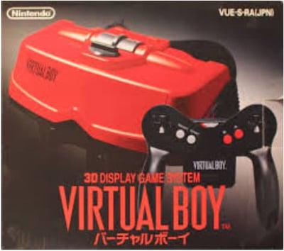 Nintendo’s Virtual Boy console offered the first mobile VR experience but due to a lack of design details Nintendo was forced to pull it from consumer shelves.